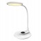 ΦΩΤΙΣΤΙΚΟ ΓΡΑΦΕΙΟΥ LED BLAIN HM4459.01 ΛΕΥΚΟ ABS & ΣΙΛΙΚΟΝΗ 17x26,6x34,5Υ εκ.