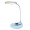 ΦΩΤΙΣΤΙΚΟ ΓΡΑΦΕΙΟΥ LED BLAIN HM4459.03 ΓΑΛΑΖΙΟ ABS-ΛΕΥΚΗ ΣΙΛΙΚΟΝΗ 17x26,6x34,5Υ εκ.
