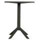 ΤΡΑΠΕΖΙ ΠΟΛΥΠΡΟΠΥΛΕΝΙΟΥ ΤΕΤΡΑΓΩΝΟ TERRIN HM6125.15 DARK OLIVE 60x60x75Υεκ.