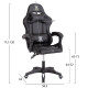 ΠΟΛΥΘΡΟΝΑ GAMING DARREN HM1203.04 ΜΑΥΡΟ-ΛΕΥΚΟ PVC 58.5x100x120Υεκ.