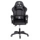 ΠΟΛΥΘΡΟΝΑ GAMING DARREN HM1203.04 ΜΑΥΡΟ-ΛΕΥΚΟ PVC 58.5x100x120Υεκ.