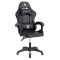 ΠΟΛΥΘΡΟΝΑ GAMING DARREN HM1203.04 ΜΑΥΡΟ-ΛΕΥΚΟ PVC 58.5x100x120Υεκ.
