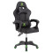 ΠΟΛΥΘΡΟΝΑ GAMING DARREN HM1203.03 ΜΑΥΡΟ-ΠΡΑΣΙΝΟ PVC 58.5x100x120Υεκ.
