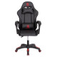 ΠΟΛΥΘΡΟΝΑ GAMING DARREN HM1203.01 ΜΑΥΡΟ-ΚΟΚΚΙΝΟ PVC 58.5x100x120Υεκ.