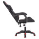 ΠΟΛΥΘΡΟΝΑ GAMING DARREN HM1203.01 ΜΑΥΡΟ-ΚΟΚΚΙΝΟ PVC 58.5x100x120Υεκ.