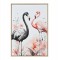 ΠΙΝΑΚΑΣ TOIXOY FLAMINGOS HM4562 ΜΕ ΚΟΡΝΙΖΑ ΜΠΕΖ-ΚΑΜΒΑΣ ΕΚΤΥΠΩΣΗ 52,5x2,8x72,5Υεκ.