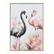 ΠΙΝΑΚΑΣ TOIXOY FLAMINGOS HM4562 ΜΕ ΚΟΡΝΙΖΑ ΜΠΕΖ-ΚΑΜΒΑΣ ΕΚΤΥΠΩΣΗ 52,5x2,8x72,5Υεκ.