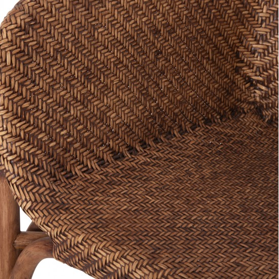 ΠΟΛΥΘΡΟΝΑ ΕΣΩΤ.ΧΩΡΩΝ TUCKET HM9958.02 ΦΥΣΙΚΟ RATTAN-ΚΑΡΥΔΙ ΧΡΩΜΑ 63x60x77Υεκ