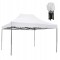 ΚΙΟΣΚΙ/GAZEBO MATTHEW HM6311 ΠΤΥΣΣΟΜΕΝΟ-ΣΚΕΛΕΤΟΣ ΜΕΤΑΛ.ΜΑΥΡΟΣ-ΛΕΥΚΟ ΥΦΑΣΜΑ 3x4,5x3,10Yμ
