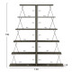 ΣΕΤ ΒΙΒΛΙΟΘΗΚΕΣ 2ΤΜΧ MINI TARS HM11772.13 ΜΕΛΑΜΙΝΗ OLIVE GREY-ΜΑΥΡΕΣ ΒΕΡΓΕΣ 65x24x146Υεκ.(x2)