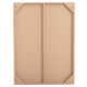 ΠΙΝΑΚΑΣ ΟΡΘΟΓΩΝΙΟΣ ΣΕΙΡΑ SANTORINI HM4521 MDF ΣΕ ΜΠΕΖ ΧΡΩΜΑ 60x4(πάχος)x80Υεκ.
