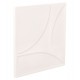 ΠΙΝΑΚΑΣ ΤΕΤΡΑΓΩΝΟΣ ΣΕΙΡΑ SANTORINI HM4508 MDF ΣΕ ΥΠΟΛΕΥΚΟ ΧΡΩΜΑ 80x4(πάχος)x80Υεκ.
