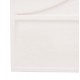 ΠΙΝΑΚΑΣ ΤΕΤΡΑΓΩΝΟΣ ΣΕΙΡΑ SANTORINI HM4508 MDF ΣΕ ΥΠΟΛΕΥΚΟ ΧΡΩΜΑ 80x4(πάχος)x80Υεκ.