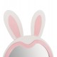 ΠΑΙΔΙΚΟΣ ΚΑΘΡΕΦΤΗΣ ΔΑΠΕΔΟΥ BUNNY HM4489.01 MDF ΡΟΖ & ΛΕΥΚΟ-ΜΑΥΡΟ STAND 80x162Υεκ.