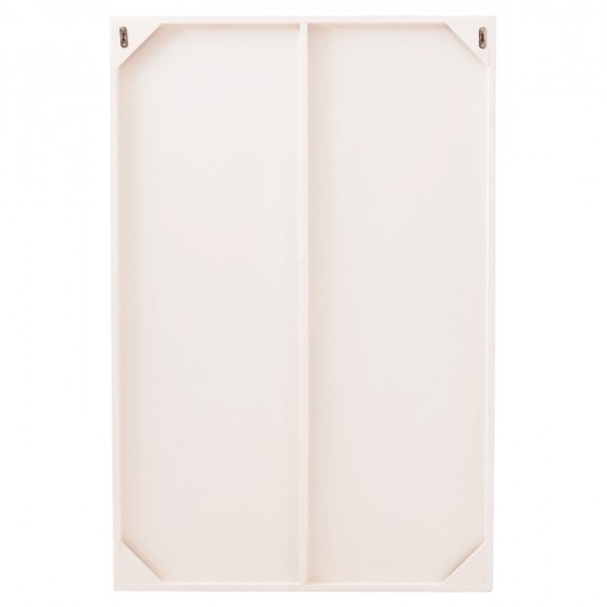 ΠΙΝΑΚΑΣ ΣΕΙΡΑ SANTORINI HM4506 MDF ΣΕ ΥΠΟΛΕΥΚΟ ΧΡΩΜΑ 80x4(πάχος)x120Υεκ.