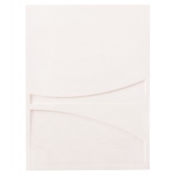 ΠΙΝΑΚΑΣ ΟΡΘΟΓΩΝΙΟΣ ΣΕΙΡΑ SANTORINI HM4510 MDF ΣΕ ΥΠΟΛΕΥΚΟ ΧΡΩΜΑ 60x4(πάχος)x80Υεκ.
