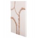 ΠΙΝΑΚΑΣ ΟΡΘΟΓΩΝΙΟΣ ΣΕΙΡΑ SANTORINI HM4532 MDF ΥΠΟΛΕΥΚΟ ΧΡΩΜΑ-ΔΙΑΚΟΣΜΗΣΗ ΜΠΕΖ 60x4,5(πάχος)x80Υεκ.