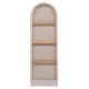 ΡΑΦΙΕΡΑ ΣΕΙΡΑ SANTORINI HM18045 MDF ΥΠΟΛΕΥΚΟ-ΡΑΦΙΑ ΞΥΛΟ ΕΛΑΤΟΥ ΦΥΣΙΚΟ 60x38,5x179Υεκ.