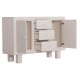ΜΠΟΥΦΕΣ ΣΕΙΡΑ SANTORINI HM18048 MDF ΣΕ ΥΠΟΛΕΥΚΟ ΧΡΩΜΑ-3 ΣΥΡΤΑΡΙΑ & 2 ΠΟΡΤΕΣ 120x38x80Υεκ.