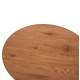 ΤΡΑΠΕΖΙ ΣΑΛΟΝΙΟΥ TALBERT HM18024 MDF ΣΕ ΑΝΟΙΧΤΟ ΦΥΣΙΚΟ ΞΥΛΟΥ Φ80x40,5Υεκ.