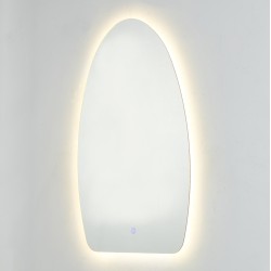 ΚΑΘΡΕΠΤΗΣ TOIXOY ΣΕΙΡΑ TORCH HM4496 ΧΩΡΙΣ ΠΛΑΙΣΙΟ-LED ΟΠΙΣΘΙΟΣ ΦΩΤΙΣΜΟΣ 48,5x79Υεκ.