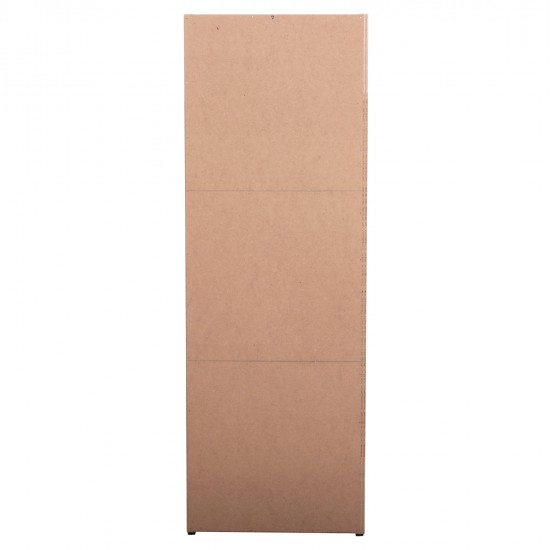 ΝΤΟΥΛΑΠΙ ΜΕ 3 ΑΠΟΘ. ΧΩΡΟΥΣ SORIANO HM9939.11 SONAMA OAK ΜΕΛΑΜΙΝΗ 40x39x119Υεκ.