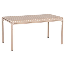 ΤΡΑΠΕΖΙ ΑΛΟΥΜΙΝΙΟΥ RACHEL HM6339.04 ΣΑΜΠΑΝΙ 150x80x76Υεκ.