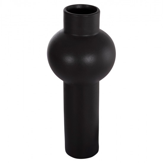 ΕΠΙΤΡΑΠΕΖΙΟ ΚΕΡΑΜΙΚΟ ΔΙΑΚΟΣΜΗΤΙΚΟ SCEPTER HM4604.02 ΜΑΥΡΟ ΜΑΤ Φ17x39Υεκ