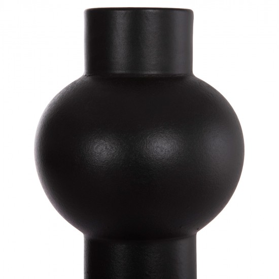 ΕΠΙΤΡΑΠΕΖΙΟ ΚΕΡΑΜΙΚΟ ΔΙΑΚΟΣΜΗΤΙΚΟ SCEPTER HM4604.02 ΜΑΥΡΟ ΜΑΤ Φ17x39Υεκ