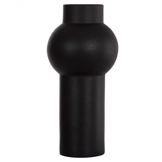 ΕΠΙΤΡΑΠΕΖΙΟ ΚΕΡΑΜΙΚΟ ΔΙΑΚΟΣΜΗΤΙΚΟ SCEPTER HM4605.02 ΜΑΥΡΟ ΜΑΤ Φ15x30Υ εκ.
