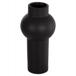 ΕΠΙΤΡΑΠΕΖΙΟ ΚΕΡΑΜΙΚΟ ΔΙΑΚΟΣΜΗΤΙΚΟ SCEPTER HM4605.02 ΜΑΥΡΟ ΜΑΤ Φ15x30Υ εκ.