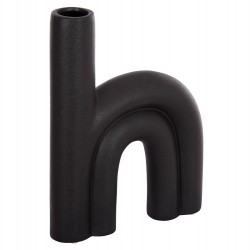 ΕΠΙΤΡΑΠΕΖΙΟ ΚΕΡΑΜΙΚΟ ΔΙΑΚΟΣΜΗΤΙΚΟ ARCON HM4638.02 ΜΑΥΡΟ ΜΑΤ 25,5x6x34Υεκ