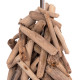 ΕΠΙΤΡΑΠΕΖΙΟ ΦΩΤΙΣΤΙΚΟ TWIGGY HM4423 DRIFTWOOD & ΛΕΥΚΟ ΚΑΠΕΛΟ Φ35x61Υεκ.