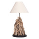 ΕΠΙΤΡΑΠΕΖΙΟ ΦΩΤΙΣΤΙΚΟ TWIGGY HM4423 DRIFTWOOD & ΛΕΥΚΟ ΚΑΠΕΛΟ Φ35x61Υεκ.