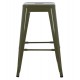 ΣΚΑΜΠΟ ΜΕΣΑΙΟΥ ΥΨΟΥΣ ΜΕΤΑΛΛΙΚΟ MELITA-PRO HM8573.43 DARK OLIVE GREEN 43x43x67Υεκ.