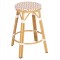 ΣΚΑΜΠΟ ΑΛΟΥΜΙΝΙΟΥ ΜΕΣ.ΥΨΟΥΣ CHINO HM6286.04 BAMBOO LOOK ΦΥΣΙΚΟ & TEXTILENE 43x43x65Υεκ