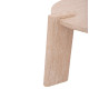 ΣΕΤ 2ΤΜΧ ΤΡΑΠΕΖΙΑ ΣΑΛΟΝΙΟΥ EQUIL HM9943.01 MDF ΜΕ ΜΕΛΑΜΙΝΗ-ΦΥΣΙΚΟ 66x66εκ + 87x87εκ
