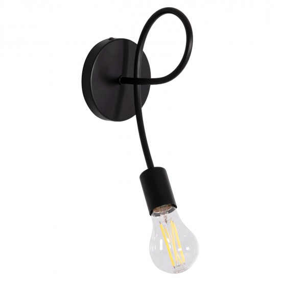 ΑΠΛΙΚΑ ΤΟΙΧΟΥ FRIDRIK HM7399.11 ΜΕΤΑΛΛΟ ΣΕ ΜΑΥΡΟ 12x15,5x28,5Υεκ.
