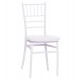 ΚΑΡΕΚΛΑ CATERING TIFFANY ΜΕ ΜΑΞΙΛΑΡΙ HM21104 ΛΕΥΚΟ ΠΟΛΥΠΡΟΠΥΛΕΝΙΟ 39x47x89Yεκ.