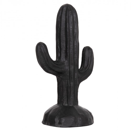 ΔΙΑΚΟΣΜΗΤΙΚΟΣ ΚΑΚΤΟΣ ΔΑΠΕΔΟΥ CACTUS HM4386.01S ΓΥΨΟΣ ΣΕ ΜΑΥΡΟ 42x30x74Υεκ.