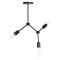 ΦΩΤΙΣΤΙΚΟ ΟΡΟΦΗΣ 3-ΦΩΤΟ LIGHTY HM7404.11 ΜΕΤΑΛΛΟ ΣΕ ΜΑΥΡΟ 52x5x48Υεκ.