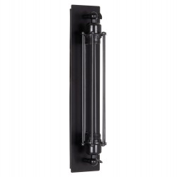 ΑΠΛΙΚΑ ΤΟΙΧΟΥ 2ΦΩΤΗ BEACON HM4463 ΜΕΤΑΛΛΟ ΣΕ ΜΑΥΡΟ 10x10x47Υεκ.