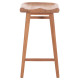 ΣΚΑΜΠΟ ΜΠΑΡ BOLMAR HM18108 ΞΥΛΟ ΤΕΑΚ ΣΕ ΦΥΣΙΚΟ 40.5x44x74Υεκ.