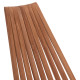 ΠΟΛΥΘΡΟΝΑ LOUNGE ΠΤΥΣΣΟΜΕΝΗ SHIGAO HM18112 ΞΥΛΟ TEAK--ΦΥΣΙΚΟ 61x88.5x89Υεκ.