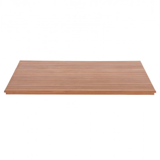 ΕΠΙΦΑΝΕΙΑ ΤΡΑΠΕΖΙΟΥ ΟΡΘΟΓΩΝΙΑ HM18138 ΞΥΛΟ TEAK--ΦΥΣΙΚΟ 120x80x4(πάχος)εκ.