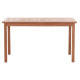 ΤΡΑΠΕΖΙ ΟΡΘΟΓΩΝΙΟ PRESSCOT HM18123 ΞΥΛΟ TEAK--ΦΥΣΙΚΟ 140x80x76Υεκ.
