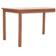 ΤΡΑΠΕΖΙ ΟΡΘΟΓΩΝΙΟ PRESSCOT HM18123 ΞΥΛΟ TEAK--ΦΥΣΙΚΟ 140x80x76Υεκ.