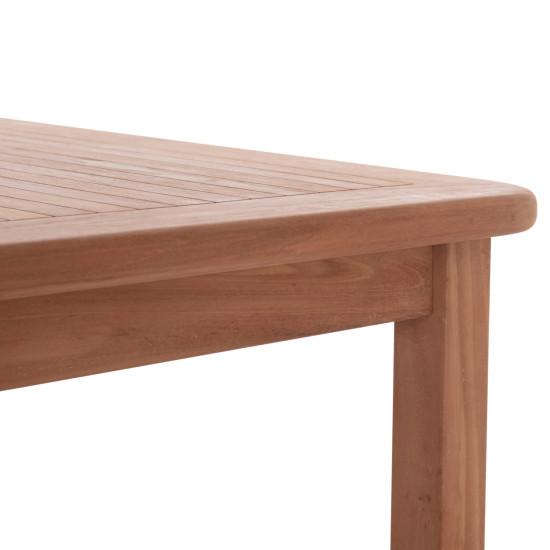 ΤΡΑΠΕΖΙ ΟΡΘΟΓΩΝΙΟ PRESSCOT HM18123 ΞΥΛΟ TEAK--ΦΥΣΙΚΟ 140x80x76Υεκ.
