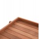 ΔΙΣΚΟΣ ΣΕΡΒΙΡΙΣΜΑΤΟΣ ΣΕ ΤΡΟΛΕΥ ALFRED HM4579 ΞΥΛΟ TEAK--ΦΥΣΙΚΟ 86x56x80Υεκ.