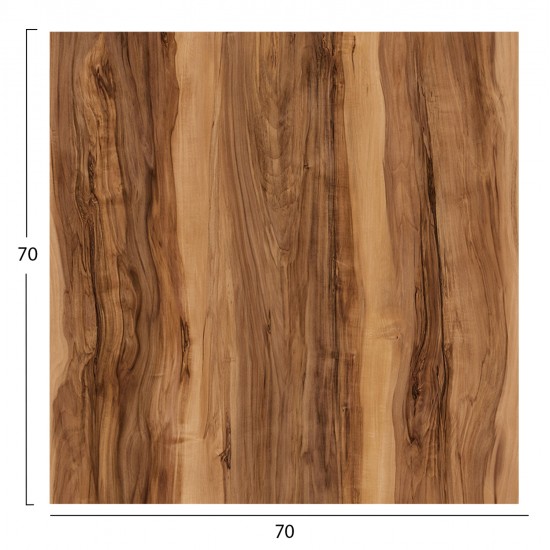 ΕΠΙΦΑΝΕΙΑ ΤΡΑΠΕΖΙΟΥ ΤΕΤΡΑΓΩΝΗ HPL HM5838.30 INDIAN SHEESHAM 70x70εκ